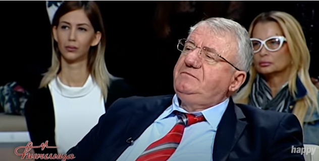 Vojislav Šešelj, foto: Happy TV, emisija ,,Ćirilica'', preuzeto sa Youtube kanala ,,Ćirilica''